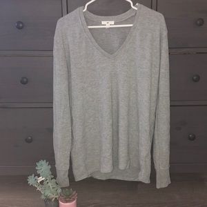 BP V neck sweater -gray